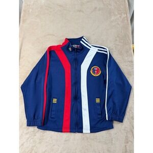 Vintage USA Olympics Track Jacket Womens Large Red White Blue Sydney 2000 Adidas
